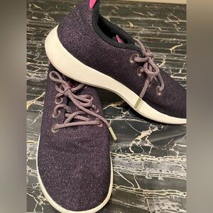 Allbirds Men’s Navy/purple merino Wool Sneakers